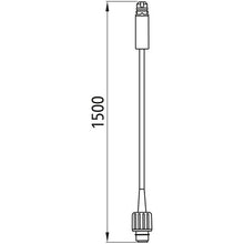 Connection cable Unipoint, 3-pin ASS/2-pin ASS Unipoint, 1500mm