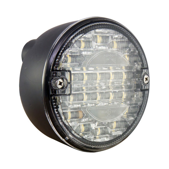 Reversing light LED, 12/24 V, 140 mm Ø, 5-pin bayonet, OEM