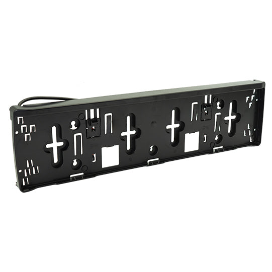 License plate holder w/ integrated lighting, 24 V, 0, 5 m