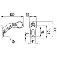Superpoint III LED, 24 V, re,rt/ws/ge,0,50m,2-pin Superseal,OEM