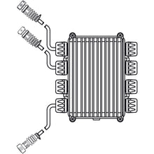 Voltage converter Gen2, 12V, (24V to 12V), 450mm each