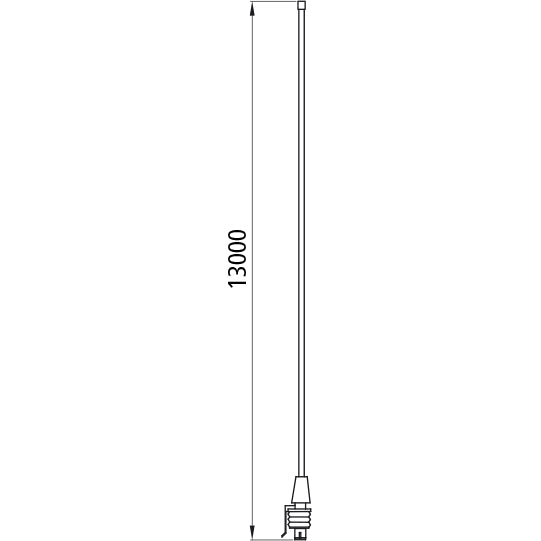 Flat cable set, L/R, 2-pin Superseal, P&R,13000mm,OEM