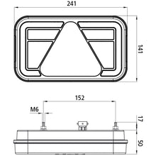 MultiLED IV, 12/24 V, right, 8-pin bayonet, NSL + RFS