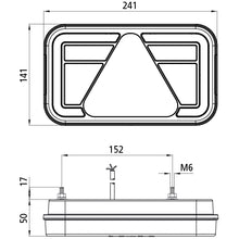MultiLED IV, 12/24 V, left, 0.5 m, NSL + RFS, open end