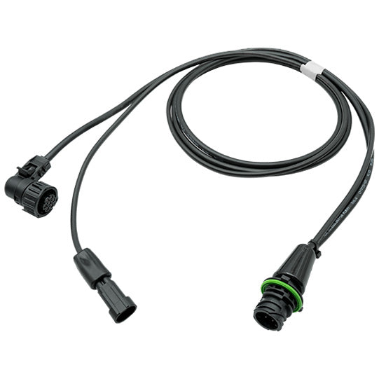 Adapter cable, 7-pin AMP, 2 m, male/female + 2-pin AMP male