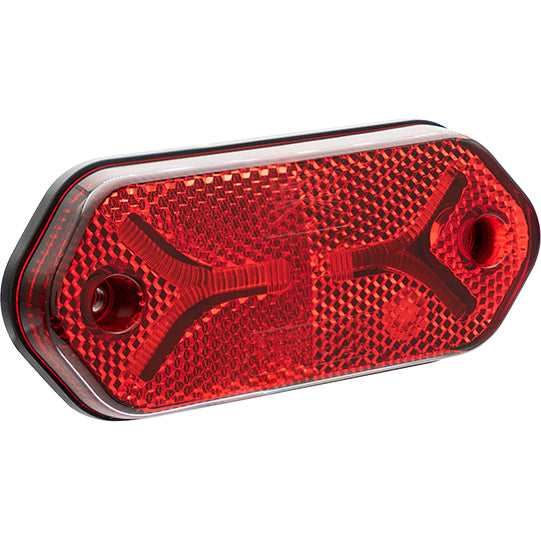Flatpoint IV LED, 12/24 V, position light, red, 1.5 m