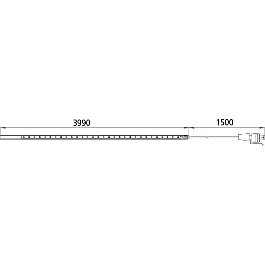 FlexLED, 24 V, 450 lm, 3990 mm, cable 1500 mm