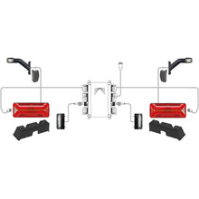 EcoLED II SMCG lighting system, 12/24 V, 17-pin ASS