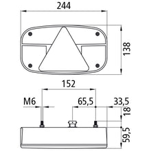Multipoint III, 12 V, right, 5-pin bayonet, OEM