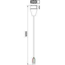 TPMS, cable receiver/Knorr Gen2, 18-pin HDSCS, DT4, 6.0 m