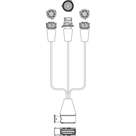 TPMS, 18-pin HDSCS, 3x7-pin AMP, 1.0 m