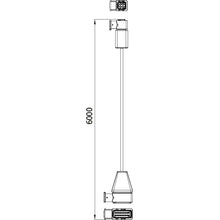 cable receiver/Knorr Gen4, 18-pin HDSCS, 4-pin HDSCS, 6.0m