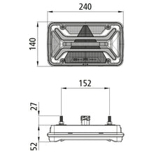 MultiLED III, 12/24 V, L, 7-pin AMP, 1x 2-pin Supers, SMCG