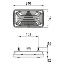 MultiLED III, 12/24 V, re, 7-pin AMP, 1x 2-pin Supers, SMCG