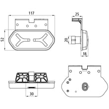 Flatpoint IV LED, SML,2-pin sup.seal pin, 90° angle (C), OEM