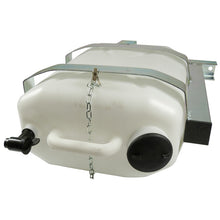 Plastic water tank, white, holder, 25 liters, 460 x 350 mm