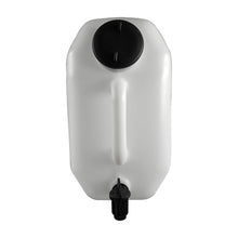 Plastic water tank, white, 25 liters, 460 x 350 mm