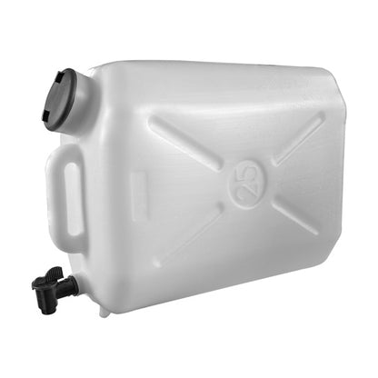 Plastic water tank, white, 25 liters, 460 x 350 mm