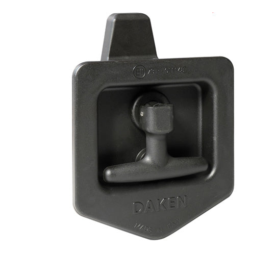 Built-in lock, plastic with key