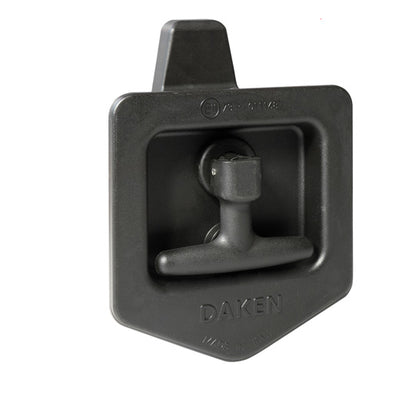 Built-in lock, plastic with key