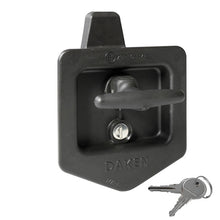 Built-in lock, plastic with key