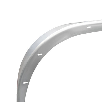 DA mudguard D 2420/12, galvanised, 240 × 2000 × 410 × 400 × 150