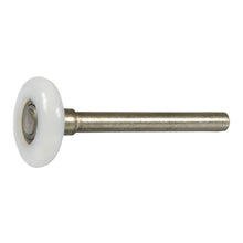 Castor 2, plastic coated, stainless steel shaft 193 mm