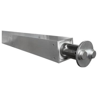 Square locking beam, adjustable, aluminum, 2410 - 2560 mm