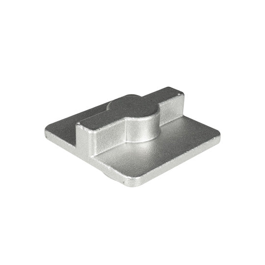 Adapter combination anchor channel end fitting