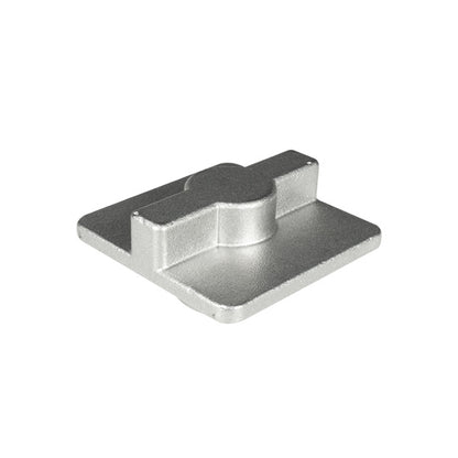 Adapter combination anchor channel end fitting