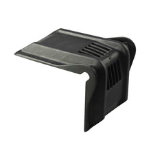 Edge protector corner, plastic, black, 200 x 155 x 145 mm