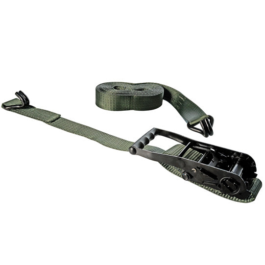 S-Line lashing strap 5035, 8 m, two-piece, olive green