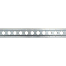 Round-hole anchor channel 1805, galvanised stl., 2993 mm