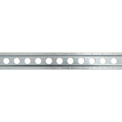 Round-hole anchor channel 1805, galvanised stl., 2993 mm