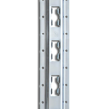 Combination anchor channel 2010, galvanised stl., 3048 mm