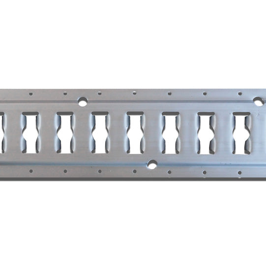 Combination anchor rail 3009-AL, aluminum anodised, 3048 mm