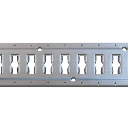 Combination anchor rail 3009-AL, aluminum anodised, 3048 mm