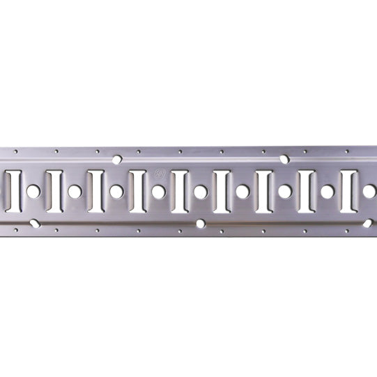 Slotted-hole anchor channel 3008, galvanised stl., 3000 mm