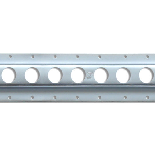 Round-hole anchor channel 3011, galvanised stl., 2993 mm