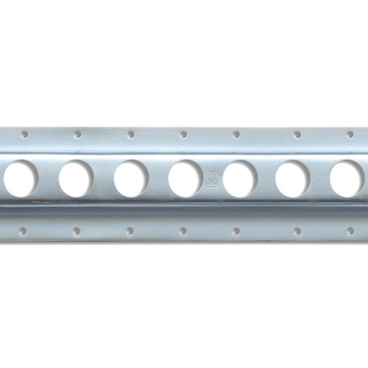 Round-hole anchor channel 3011, galvanised stl., 2993 mm