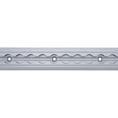 Airline profile anchor rail 4004-AL, aluminum anodised, 3000 mm