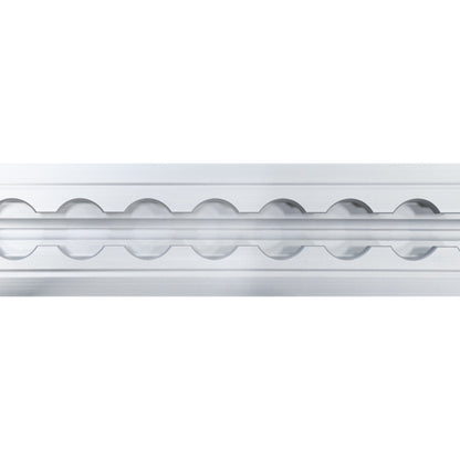 Airline profile anchor rail 4015-AL, anodised aluminium, 3000mm