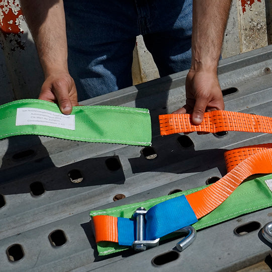 Car transport belt 3033, 3,16 m, 50mm,LC1500,STF 330daN,swivelh