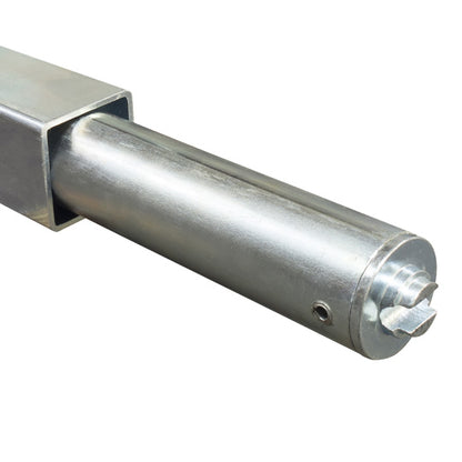 Square lock. beam, galvanised stl., 2300-2700 mm