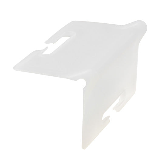 S-Line® edge protection corner, plastic, white, 105 x 105 x 135