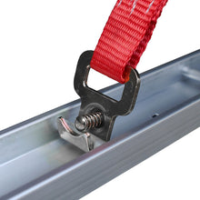 Lashing strap 1015, 4m, 25mm, LC500, STF 150daN, flat hooks