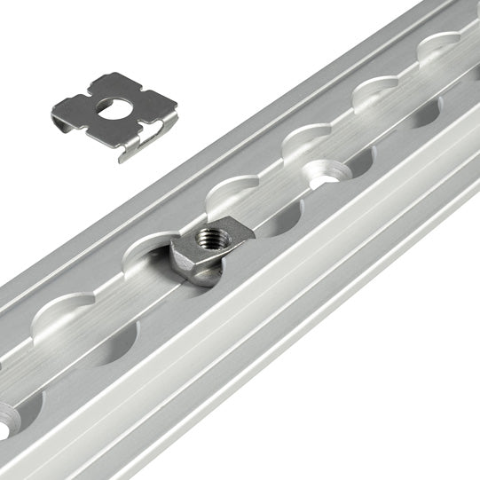 S-Line® lashing rail nut f. airline rail, M8, PU 10
