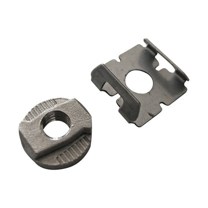S-Line® lashing rail nut f. airline rail, M8, PU 10