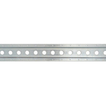 Round-hole anchor channel 1804, galvanised stl., 3048 mm