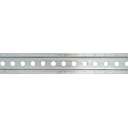 Round-hole anchor channel 1804, galvanised stl., 3048 mm